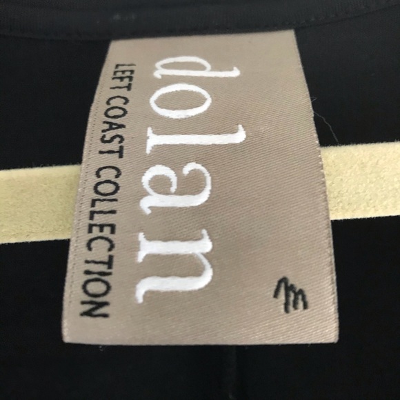 Dolan Anthropologie black Loren tunic dress M - Picture 6 of 9